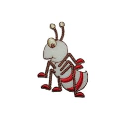 Ameise rot 4,7 cm * 6,8 cm B�gelbild Aufn�her Applikation Tiere Insekt Insekten