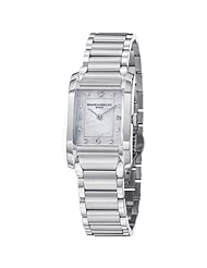 Baume & Mercier Womens MOA10050 Quartz Stainless Steel Mother-of-Pearl Dial Watch