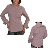 Womens Harley Davidson Racing Button Down Long Sleeve Shirt