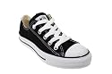 Converse All Star Chuck Taylor Junior Kids Ox Classic Black Canvas Trainers Shoes