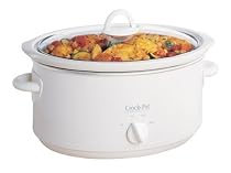 Crock Pot SCV400W Oval Slow Cooker White 3.5L