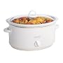 Crock Pot SCV400W Oval Slow Cooker White 3.5L