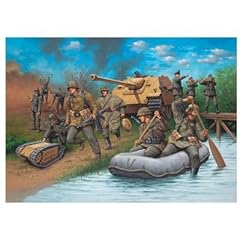 Revell Modellbausatz 03202 - Kombiset Sd-Kfz. 173 Jagdpanther & Deutsch Pioniere im Ma�stab 1:72