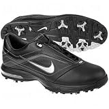 Nike 2010 Air Academy Golf Shoes, Black/Gunmetal, 13 M
