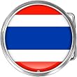Thailand Flag Belt Buckle