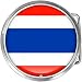 Thailand Flag Belt Buckle