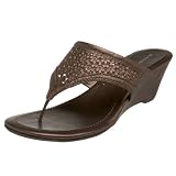 Bandolino Women's Weslia Sandal,Bronze/Bronze Leather,6.5 M US