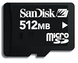Sandisk 512MB TransFlash/Micro SD Card