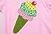 Babypajama Ice Cream Little Girls' Pajamas Set 100% Cotton Nightwear Cute Pjs