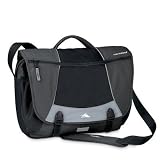 Cross-Sport Tank Messenger Bag Color: Charcoal/Black/Silver/Black