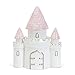Child to Cherish Ceramic Dream Big Princess Castle Piggy Bank for Girls, Pink