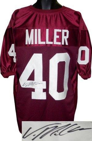 Von Miller signed Texas A&M Aggies Maroon Custom Jersey - Autographed College Jerseys