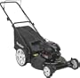 Poulan 21-inch 550 Series Briggs & Stratton Gas Powered Side Discharge/Bag/Mulch Lawn Mower With High Rear Wheels (CA Compliant) PR550N21RH3X