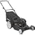 Poulan 21-inch 550 Series Briggs & Stratton Gas Powered Side Discharge/Bag/Mulch Lawn Mower With High Rear Wheels #PR550N21RH3