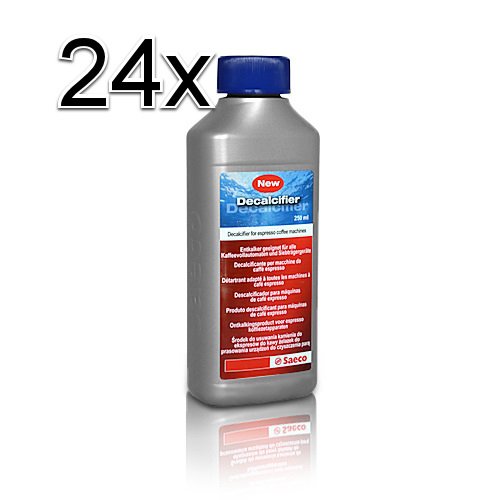 Saeco Entkalker Konzentrat für Kaffee/Espressomaschinen, 250ml, 24er Pack