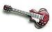 ELECTRIC GUITAR Red Glitter Les Paul Belt Buckle