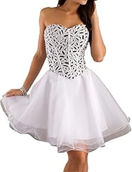 Girls Organza Sequined Bandage Dress/Homecoming Dress/Prom Dress/Party Dress 