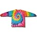Tie Dye Mania Adult Classic Retro Swirl Tie-Dye Long Sleeve T-Shirt