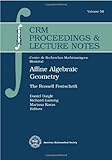 Affine algebraic geometry : the Russell festschrift