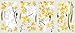 RoomMates Yellow Flower Arrangement Peel and Stick Wall Decals