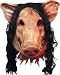 Overhead Mask (latex with hair, deluxe) - Saw(C) Saw Pig