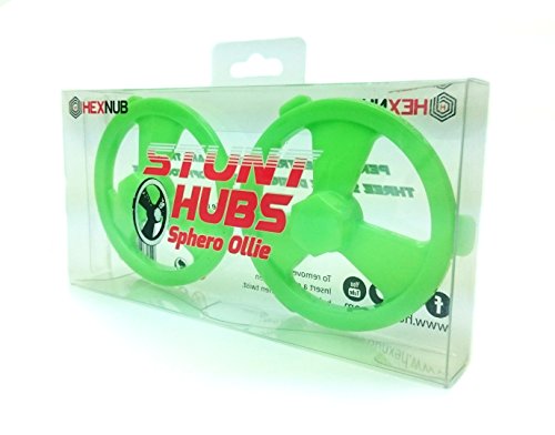 Sphero Ollie Stunt Hubs - Green - Built for Tricks by Hexnub