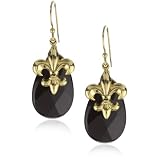 Privileged NYC Onyx Quartz Gold plated Fleur D