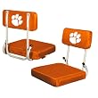 Logo Clemson Hard Back Stadium Seat - M