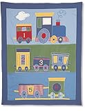 Gund Baby 13 Happy Moments Train Quilt