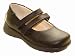 STEP2WO Girls School Shoes Black Leather