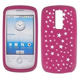 HTC myTouch 3G Silicon Skin Pink with Stars