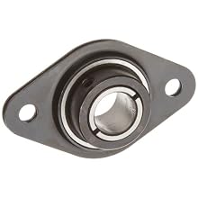Dynaroll S5FPB2ST Flangette Collar Bearing, .5" Bore, 1.437 Width, 2-11/32" Length