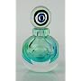Glass Perfume Bottle Green & Blue Sommerso 100% Handblown Art K79