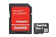 SanDisk - SDSDQM-016G-B35A - Carte Mmoire microSDHC avec adaptateur - Classe 4 - 16 Go