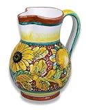 Handmade Girasole Pitcher From Italy