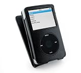 Tuff-Luv Classic Leather case cover for iPod Classic (80GB / 120GB) - Black