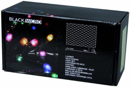 Best Season 590-41 Filet lumineux Noir 160 mini-LED (Import Allemagne)