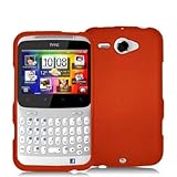 Electromaster(TM) Brand - Orange Rubberized Snap-On Hard Skin Case Cover Ne ....