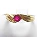 burmese5  - 14K Yellow Gold Burmese Ruby Ring