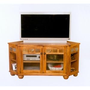 Sedona Collection Rustic Corner Console