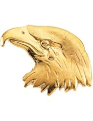 Sterling Silver 11.50X26.00 mm Eagle Lapel Pin