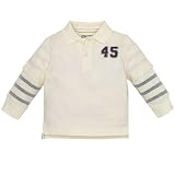 faux-layered varsity polo