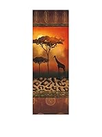 Giraffe At Sunset 35 x 80