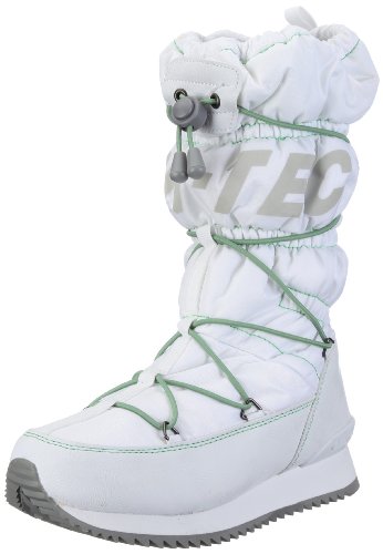 Hi Tec New Moon 200 W` HTO001426, Damen Stiefel, Weiss (White/Aloe 011), EU 42 (UK 8) (US 10)