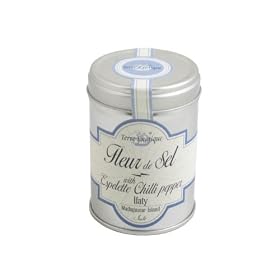 Fleur de Sel Sea Salt With Espelette Chilli Pepper