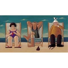 Kunstdruck 'The Sun-Worshippers [Ed 495]' von Paul Greenwood - Bildgr��e 50 cm Breite x H�he 28 cm