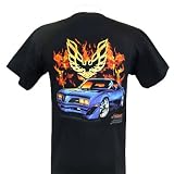 Pontiac Firebird Flame Large T-shirt by Pontiac