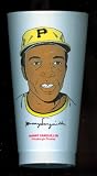 1973 Manny Sanguillen Pittsburgh Pirates 7 Eleven Baseball Cup