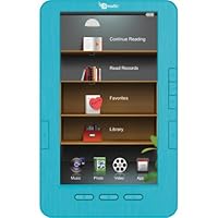 Ematic 7' TFT LCD Color eBook Reader with Kobo EB105 - Blue