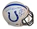 Johnny Unitas and Peyton Manning Indianapolis Colts Autographed Pro Line Helmet